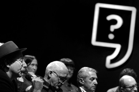 Mauricio Ubal, Fernando Yáñez y Eduardo de Freitas, en Sumar, conferencias ciudadanas, el viernes, en la sala Hugo Balzo del SODRE. · Foto: Nicolás Celaya Mauricio Ubal, Fernando Yáñez y Eduardo de Freitas, en Sumar, conferencias ciudadanas, el viernes, en la sala Hugo Balzo del SODRE. · Foto: Nicolás Celaya