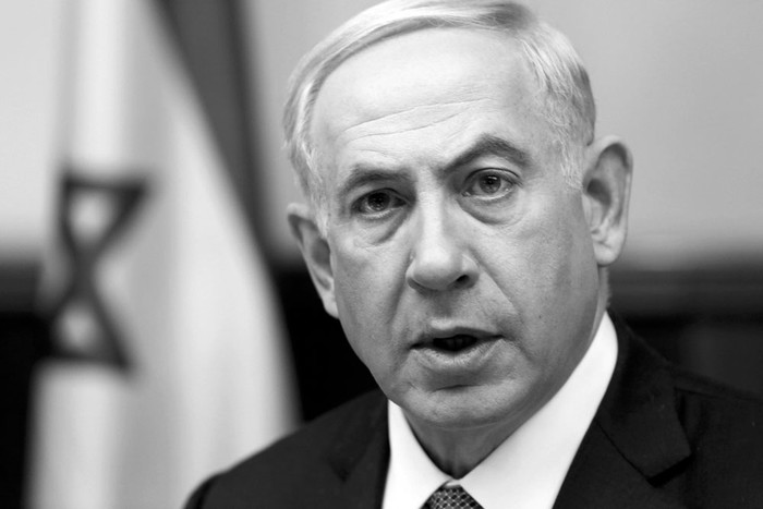El primer ministro israelí, Benjamin Netanyahu, preside la reunión semanal del gabinete en su oficina, el domingo, en Jerusalén. Foto: Gali Tibbon, Efe