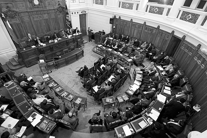 Cámara de Senadores chilena. Foto: Senado de Chile, s/d de Autor