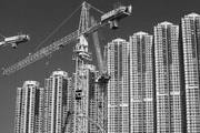 Construcción de viviendas en Hong Kong. Foto: Alex Hofford, Efe