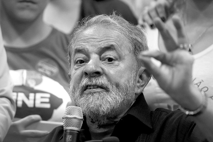 Luiz Inácio Lula da Silva durante una rueda de prensa en San Pablo, el 4 de marzo. Foto: Leo Barrilari, Efe