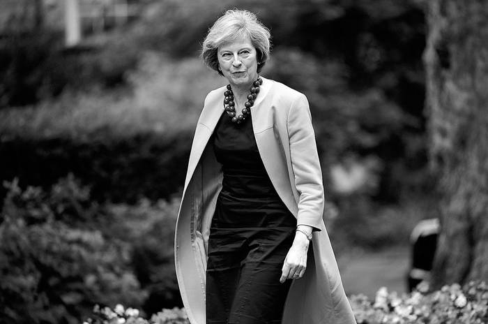 Theresa May, ministra británica del Interior. Foto: Leon Neal, Afp (archivo, junio de 2016)