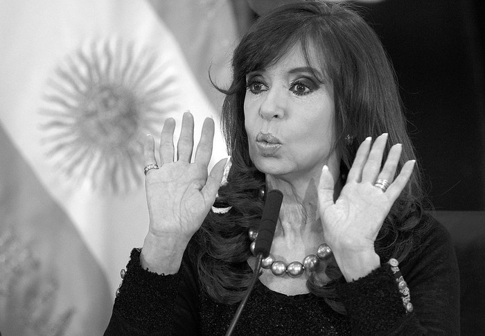 Cristina Fernández. Foto: Juan Mabromata, AFP (archivo, agosto de 2015)