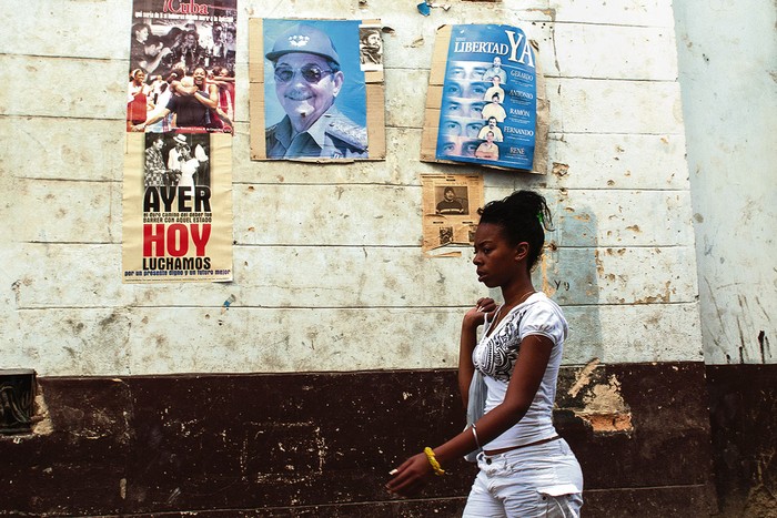 Calle de La Habana, Cuba, el 9 de abril.
 · Foto: Yamil Lage