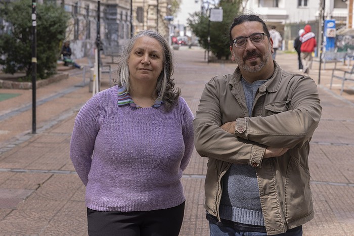 Verónica Blanco y Eduardo Álvarez Pedrosian. · Foto: Ernesto Ryan