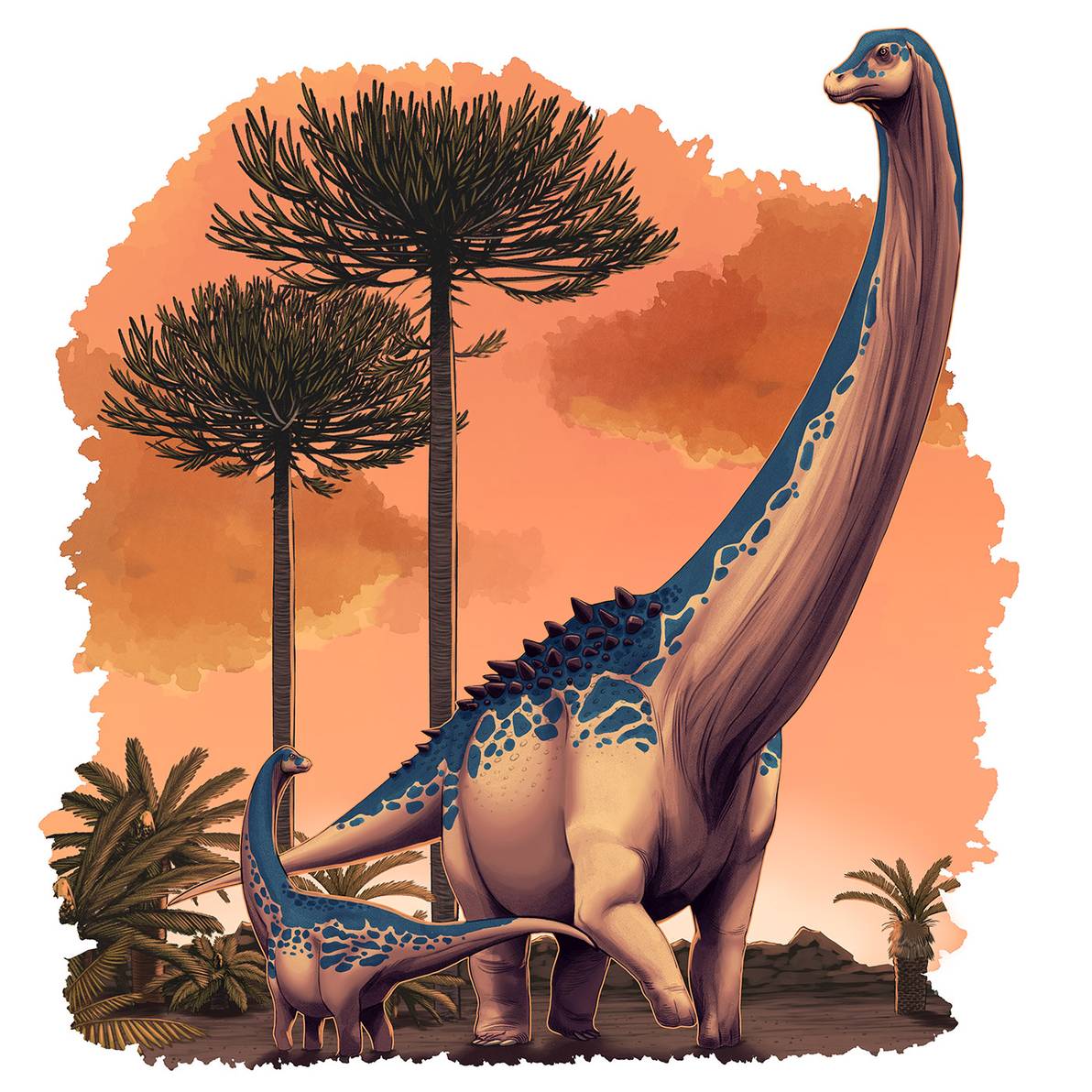 Artistic representation of Udelartitan celeste.