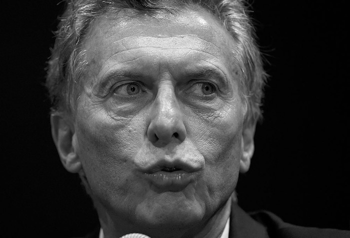Mauricio Macri, presidente electo de Argentina, durante una conferencia de prensa, ayer, en Buenos Aires. Foto: Juan Mabromata, AFP