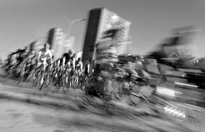 Vuelta Ciclista del Uruguay. Foto: Iván Franco (archivo, abril de 2009)