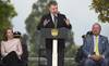 Juan Manuel Santos, presidente colombiano, durante la ceremonia conmemorativa del décimo aniversario de la Operación Jaque. Juan Manuel Santos, presidente colombiano, durante la ceremonia conmemorativa del décimo aniversario de la Operación Jaque.