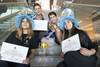 Valentina Alvarez, Juan Manuel Placeres, Maximiliano Diaz y Emiliana Abbate, del equipo "Creative Techno". · Foto: Sandro Pereyra Valentina Alvarez, Juan Manuel Placeres, Maximiliano Diaz y Emiliana Abbate, del equipo "Creative Techno". · Foto: Sandro Pereyra