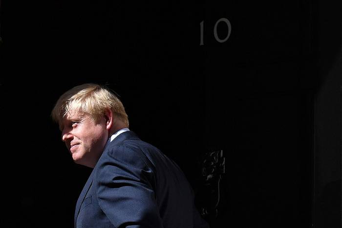 Boris Johnson, primer ministro de Gran Bretaña. · Foto: Ben Stansall, AFP