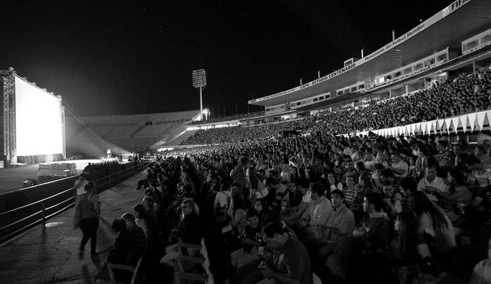 Estreno de Maracaná, el miércoles en el estadio Centenario. / Foto: Pedro Rincón