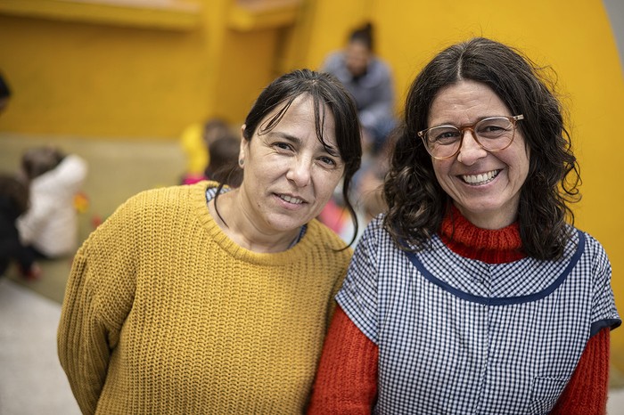 Amparo Delgado y Andrea Pereiro. · Foto: Mara Quintero