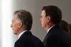 Mauricio Macri y Jair Bolsonaro, ayer, después de la reunión en el Palacio de Planalto en Brasilia. · Foto: Evaristo Sa Mauricio Macri y Jair Bolsonaro, ayer, después de la reunión en el Palacio de Planalto en Brasilia. · Foto: Evaristo Sa