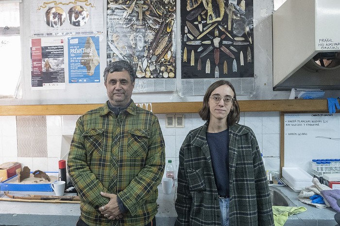 Rafael Suárez y Julia Melián. · Foto: Alessandro Maradei