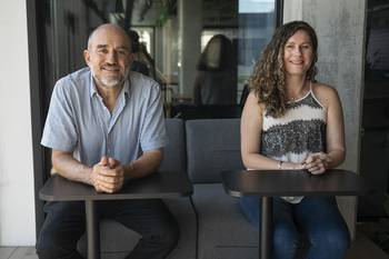 David González y Silvana Ravía. · Foto: Alessandro Maradei