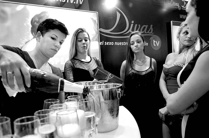 Presentación del canal Divas TV, el martes, en Punta del Este.Foto: Juan Manuel Ramos
