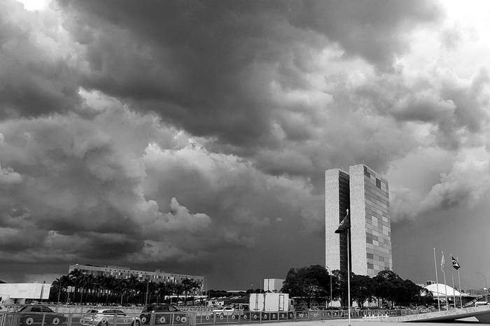 Vista del Congreso Nacional de Brasil, ayer, en Brasilia. Foto: Evaristo Sa, AFP