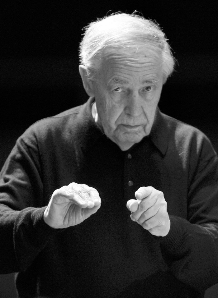 Pierre Boulez. Foto: Rolf Haid, Afp