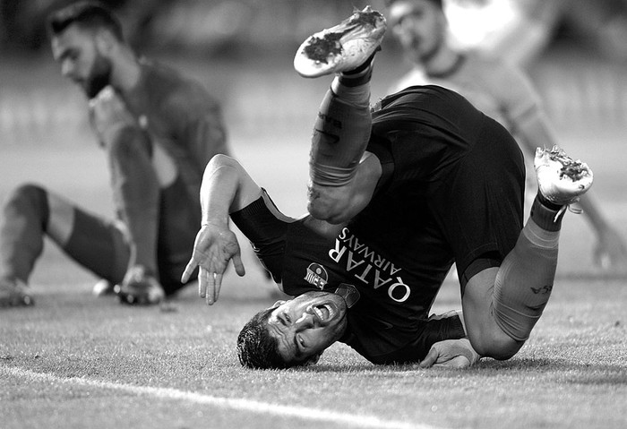 Luis Suárez de Barcelona durante el partido con Celta de Vigo, ayer en el estadio de Balaídos en Vigo. Foto: Miguel Riopa, AFP Luis Suárez de Barcelona durante el partido con Celta de Vigo, ayer en el estadio de Balaídos en Vigo. Foto: Miguel Riopa, AFP