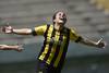 Ximena Velazco, de Peñarol, luego de convertir el tercer gol ante Nacional, ayer, en el estadio Campeón del Siglo. · Foto: Fernando Morán Ximena Velazco, de Peñarol, luego de convertir el tercer gol ante Nacional, ayer, en el estadio Campeón del Siglo. · Foto: Fernando Morán