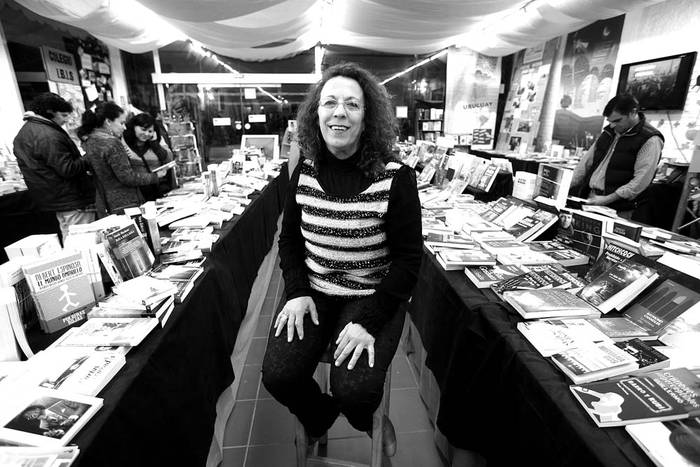 Beatriz Santesteban, organizadora de la Feria del Libro de Ciudad de la Costa. / Foto: Sandro Pereyra