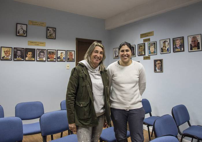 Analía Guerrero y Virginia Camaño.  · Foto: Natalia Rovira