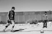Frontera entre México y Estados Unidos, ayer, en Ciudad Juárez, México. Foto: Herika Martínez, AFP