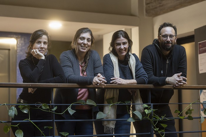Mariana Fernández, Gabriela Pedetti, Wanda Cabella e Ignacio Pardo. · Foto: Mara Quintero