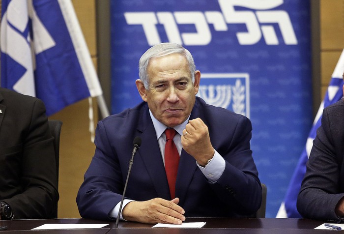 Benjamin Netanyahu, durante una declaración en el Parlamento israelí (archivo, diciembre 2018) · Foto: Marc Israel Sellem