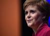 Nicola Sturgeon primera ministra de Escocia, durante la Conferencia anual del Partido Nacional Escocés, en Escocia.
· Foto: Andy Buchanan, AFP Nicola Sturgeon primera ministra de Escocia, durante la Conferencia anual del Partido Nacional Escocés, en Escocia.
· Foto: Andy Buchanan, AFP