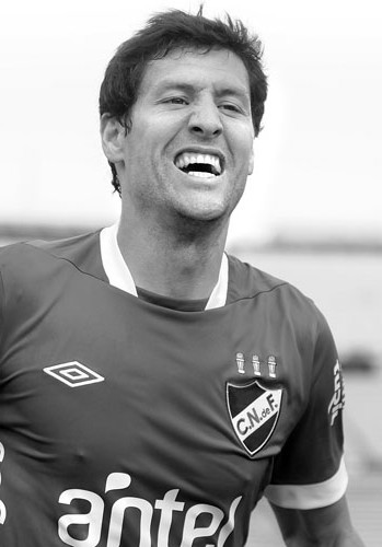 Ignacio González, el domingo, en el estadio Centenario. Foto: Pablo Nogueira