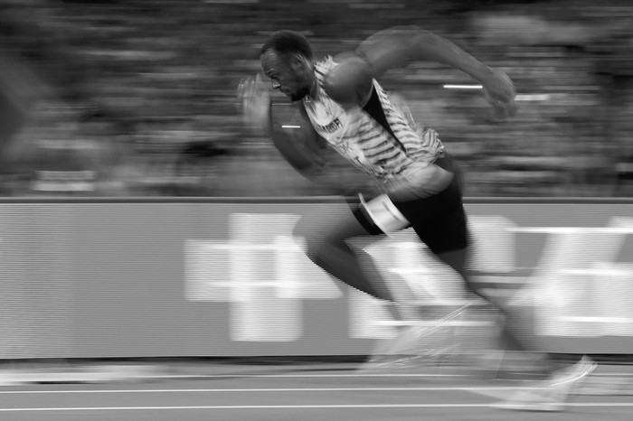 El jamaiquino Usain Bolt (archivo, agosto de 2015). Foto: Franck Fife, Afp El jamaiquino Usain Bolt (archivo, agosto de 2015). Foto: Franck Fife, Afp