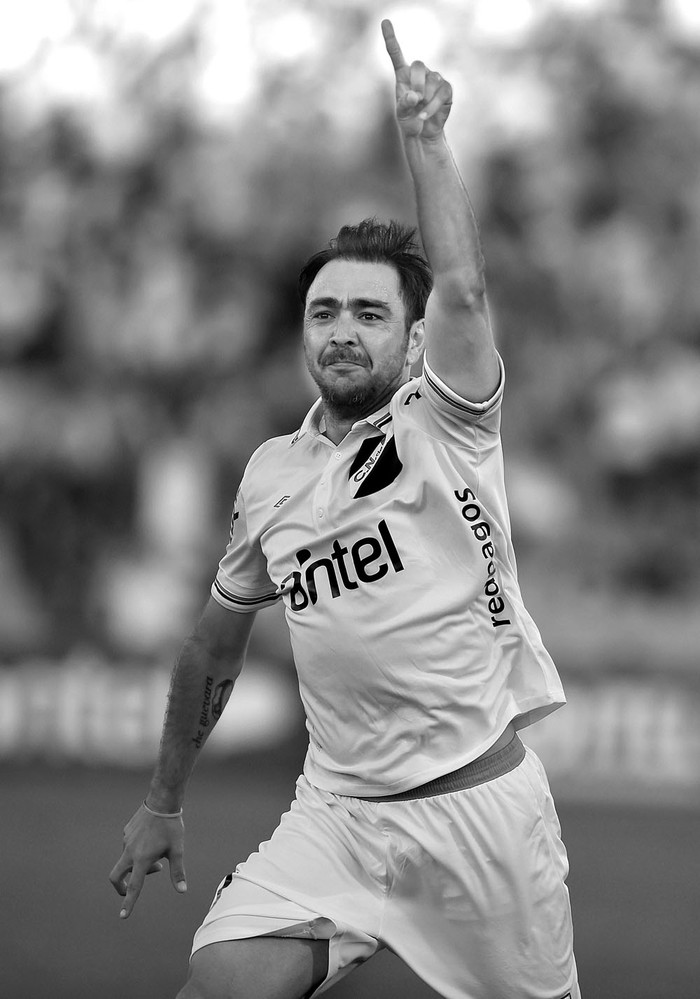 Álvaro Recoba. Foto: Nicolás Celaya (archivo, noviembre de 2014)