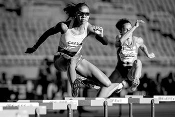 Déborah Rodríguez (i) durante la final de 400 metros con vallas del Campeonato Iberoamericano de Atletismo, el domingo, en el Estadio Olímpico en Río de Janeiro. Foto: Yasuyoshi Chiba, Afp Déborah Rodríguez (i) durante la final de 400 metros con vallas del Campeonato Iberoamericano de Atletismo, el domingo, en el Estadio Olímpico en Río de Janeiro. Foto: Yasuyoshi Chiba, Afp