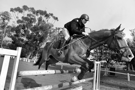 Néstor Nielsen en el Carrasco Polo Club. Foto: Santiago Mazzarovich Néstor Nielsen en el Carrasco Polo Club. Foto: Santiago Mazzarovich