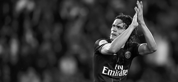 Edinson Cavani, de Paris Saint-Germain, festeja un gol a Dijon, ayer, en París. Foto: Miguel Medina, AFP Edinson Cavani, de Paris Saint-Germain, festeja un gol a Dijon, ayer, en París. Foto: Miguel Medina, AFP
