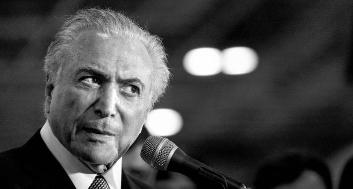 Michel Temer, presidente de Brasil, el 4 de abril, en Río de Janeiro. Foto: Yasuyoshi Chiba, AFP