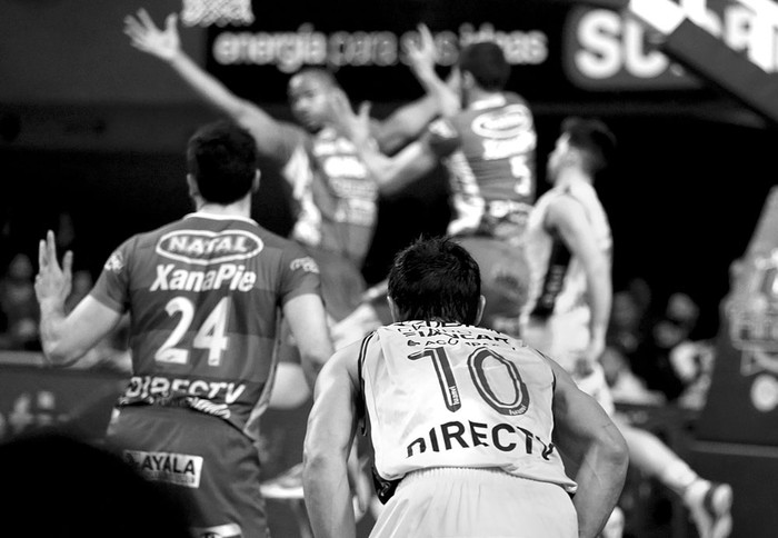 Final de la Liga Uruguaya de Básquetbol. Foto: Pablo Nogueira (archivo, junio de 2017)