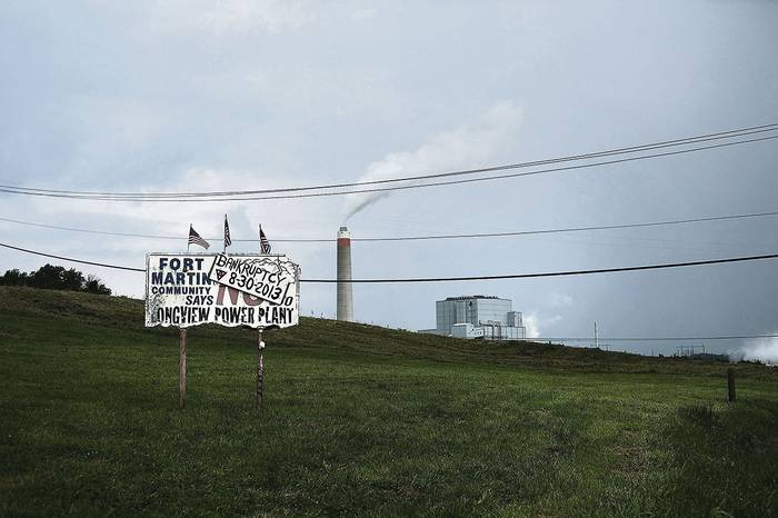 Central eléctrica de carbón, en Maidsville, Virginia Occidental.
 · Foto: Spencer Platt