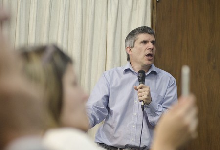 Alejandro Buschiazzo, en el Ministerio de Ganadería, Agricultura y Pesca. · Foto: Alessandro Maradei Alejandro Buschiazzo, en el Ministerio de Ganadería, Agricultura y Pesca. · Foto: Alessandro Maradei