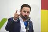 Santiago Abascal, líder del partido Vox, de España, durante un acto de campaña antes de las elecciones regionales en Andalucía, en Granada.
Santiago Abascal, líder del partido Vox, de España, durante un acto de campaña antes de las elecciones regionales en Andalucía, en Granada.