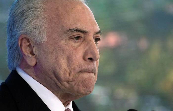 El ex presidente brasileño, Michel Temer.

 · Foto: Joédson Alves, EFE