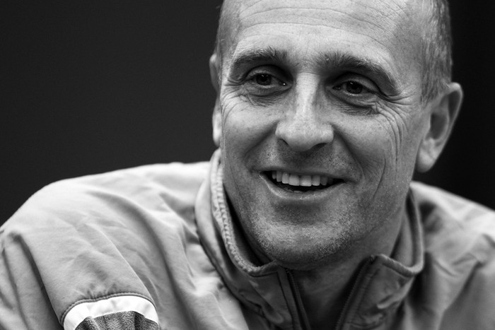 Fabián Coito, entrenador de la selección uruguaya sub 20. / Foto: Pedro Rincón