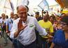 Geraldo Alckmin, durante una recorrida de campaña en Duque de Caxias, Río de Janeiro, el 30 de agosto.
, afp Geraldo Alckmin, durante una recorrida de campaña en Duque de Caxias, Río de Janeiro, el 30 de agosto.
, afp
