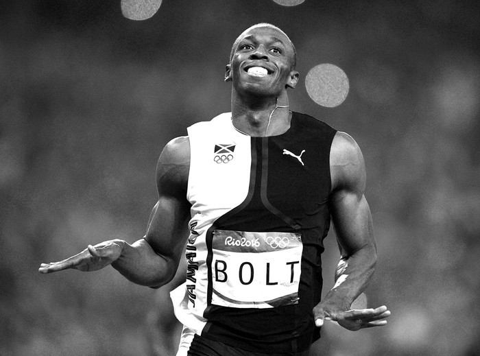 Usain Bolt, de Jamaica, celebra después de ganar los 100 metros en la final de los Juegos Olímpicos de Río de Janeiro 2016 en el estadio Olímpico, en Río de Janeiro. Foto: Johannes Eisele, Afp Usain Bolt, de Jamaica, celebra después de ganar los 100 metros en la final de los Juegos Olímpicos de Río de Janeiro 2016 en el estadio Olímpico, en Río de Janeiro. Foto: Johannes Eisele, Afp