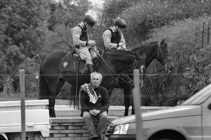 Operativo de seguridad, el sábado, en el Parque Viera. Foto: Juan Manuel Ramos Operativo de seguridad, el sábado, en el Parque Viera. Foto: Juan Manuel Ramos