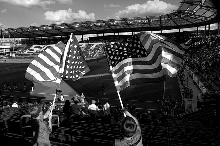 Estadio de Kansas City durante el partido entre Estados Unidos y Bolivia de preparación para la Copa América Centenario, el 28 de mayo. Foto: Kyle Rivas, Afp Estadio de Kansas City durante el partido entre Estados Unidos y Bolivia de preparación para la Copa América Centenario, el 28 de mayo. Foto: Kyle Rivas, Afp