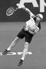 Pablo Cuevas frente a Gilles Muller, de Luxemburgo, el 12 de enero, en Sidney. Foto: Glenn Nicholls, AFP