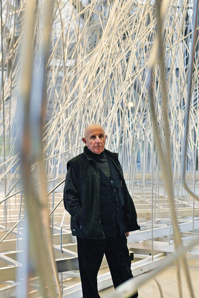 Paul Virilio. Foto: Daniel Janin, AFP (archivo, noviembre de 2002).